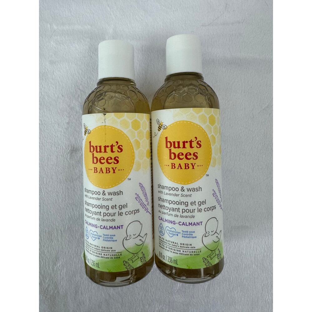 Burt's Bees Baby Shampoo and Wash Lavender Scent - Picture 2 of 3